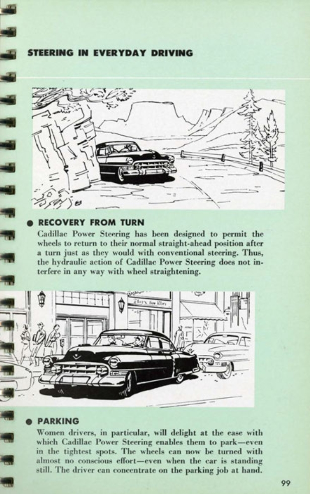 1953 Cadillac Salesmans Data Book Page 112